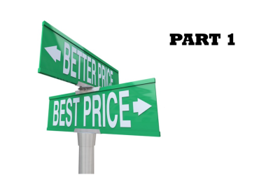 How to Determine Your Price: Part 1
