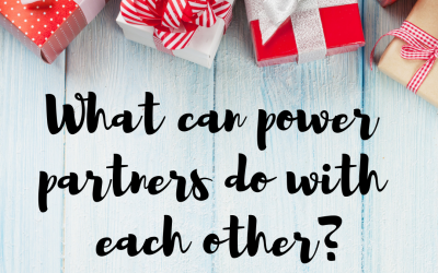Tip 11 out of 12: What can power partners do with each other?