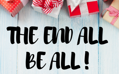 Tip 12 out of 12: The End All Be All