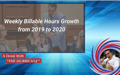 Weekly Billable Hours Growth from 2019 to 2020